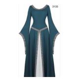 Sz M cosplay women medieval times dress green & Sz M cosplay women medieval times dress green &