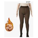 Sz M Fleece Lined Women's Winter Tights Fake Sz M Fleece Lined Women's Winter Tights Fake