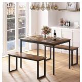 SOGES FURNITURE, TABLE WITH TWO BENCHES SOGES FURNITURE, TABLE WITH TWO BENCHES