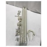 CURTAIN ROD SET SIZE 50IN CURTAIN ROD SET SIZE 50IN