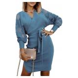 Medium Sexyshine Women's Sexy Deep V-Neck Long Medium Sexyshine Women's Sexy Deep V-Neck Long