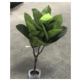 ARTIFICIAL RUBBER TREE 3FT ARTIFICIAL RUBBER TREE 3FT