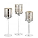 NUPTIOGLASS CANDLE HOLDERSX3 NUPTIOGLASS CANDLE HOLDERSX3
