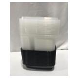 FOOD CONTAINERS PACK OF 30 SOME DAMAGED FOOD CONTAINERS PACK OF 30 SOME DAMAGED