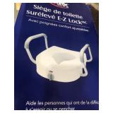CAREX, EZ LOCK RAISED TOILET SEAT CAREX, EZ LOCK RAISED TOILET SEAT