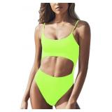 Meyeeka Small Womens Scoop Neck Cut Out Front Meyeeka Small Womens Scoop Neck Cut Out Front