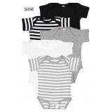 Sz 24 Months 5 pk Rabbit Skins Baby Short Sleeve Sz 24 Months 5 pk Rabbit Skins Baby Short Sleeve