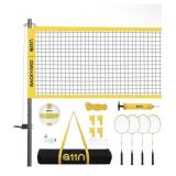 BACKYARD BADMINTON SET BACKYARD BADMINTON SET