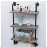 INDUSTRIAL PIPE SHELVING 24IN INDUSTRIAL PIPE SHELVING 24IN