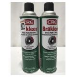 CRC BRAKLEEN BRAKE PARTS CLEANER NON-CHLORINATED CRC BRAKLEEN BRAKE PARTS CLEANER NON-CHLORINATED
