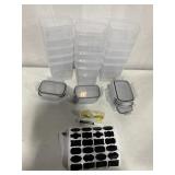 FOOD CONTAINER SET 15PCS FOOD CONTAINER SET 15PCS