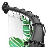 HOACHILY CURVED SHOWER CURTAIN ROD 43-72 IN HOACHILY CURVED SHOWER CURTAIN ROD 43-72 IN