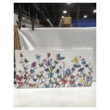CANVAS PAINTING 39.25 X 19.75 IN. CANVAS PAINTING 39.25 X 19.75 IN.