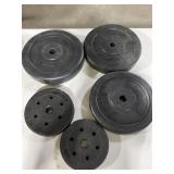 DUMBBELL WEIGHTS APPROX 30KG DUMBBELL WEIGHTS APPROX 30KG