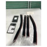 CLIMART SIDE WINDOW DEFLECTORS PAVK OF 4 SIZE CLIMART SIDE WINDOW DEFLECTORS PAVK OF 4 SIZE