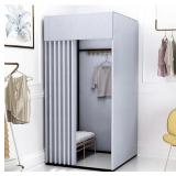 MOVABLE SQUARE CHANGING ROOM 39X39X78 UNUSED MOVABLE SQUARE CHANGING ROOM 39X39X78 UNUSED