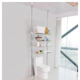 BAOYOUNI, 4 LAYER EXPANDABLE LAUNDRY SHELF(W) BAOYOUNI, 4 LAYER EXPANDABLE LAUNDRY SHELF(W)