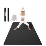 CAMBIVOLARGE YOGA MAT 6FT X 4FT BLACK CAMBIVOLARGE YOGA MAT 6FT X 4FT BLACK