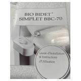 BIO BIDET BBC-70 UNTESTED BIO BIDET BBC-70 UNTESTED