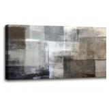 ABSTRACT CANVAS WALL ART 59 x30IN ABSTRACT CANVAS WALL ART 59 x30IN
