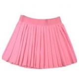 Pink Spandex Skirts Pleated Pink Spandex Skirts Pleated
