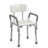 MEDLINE SHOWER CHAIR BATH SEAT WITH PADDED