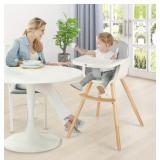 BABY JOY CONVERTIBLE BABY HIGH CHAIR, 3 IN 1