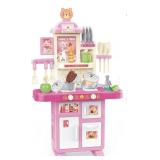 DEAO KITCHEN PLAYSET 69 PIECE 31 IN PLAY KITCHEN