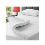 BEDLUXURY 3 INCH FULL SIZE MATTRESS TOPPER GEL