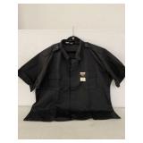 TACTICAL FORCE BDU 2 PKT SH / SL SHIRT BLACK