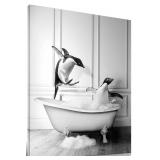 BATHROOM WALL DECOR CANVAS WALL ART 16 x20IN