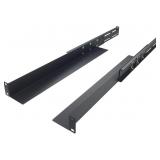 1U UNIVERSAL 4-POST RACK MOUNT SERVER SHELF RAILS