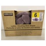 KIRKLAND LADIES SHEARLING SLIDE SLIPPER SIZE 6