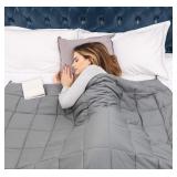 TOPCEE WEIGHTED BLANKET 20LBS 60X80IN