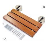 WOOD FOLDING SHOWER BENCH