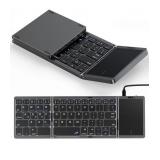 WIRELESS FOLDABLE KEYBOARD WITH TOUCHPAD FOR IOS