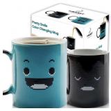 INGWEST, 11 OZ. COLOUR CHANGING MUG WITH SMILE