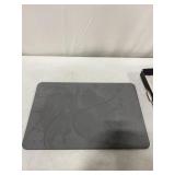 DOLCEPIEDI, USED STONE BATH MAT, 23-5/8 X 15-3/8