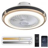 LTOF, LED CEILING FAN WITH LIGHTS, 19.5 X 9.5 IN.