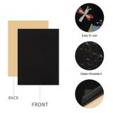 YAOHUI, 2 PC- SELF ADHESIVE FELT SHEETS, 8.3 X