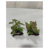 ARTIFICIAL PLANTS FOR FISH TANK 4IN 2PCS