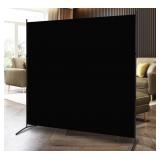 SINGLE PANEL PRIVACY SCREEN 71 x72IN BLACK