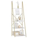 FINESTONES 5-TIER GOLD FREESTANDING LADDER