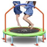 CLORIS FOLDING TRAMPOLINE FOR KIDS(GREEN)