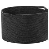 MXMHOME WOOVEN ROPE STORAGE BASKET(23.6X14.1IN)