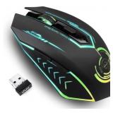 UHURU, RECHARGEABLE WIRELESS GAMING MOUSE, UP TO