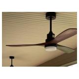 CACI MALL CEILING FAN WITH LIGHTS AND REMOTE