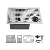 SCAMALL 23 UNDERMOUNT STAINLESS STEEL SINK