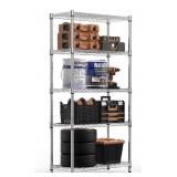 MZG STEEL HEAVY DUTY 5-TIER UTILITY SHELVING UNIT