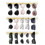 MKONO WALL MOUNTED SUNGLASSES STORAGE ORGANIZER